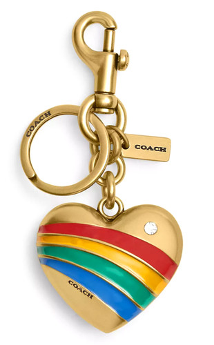 Coach heart bag charm - ❤️coach,
