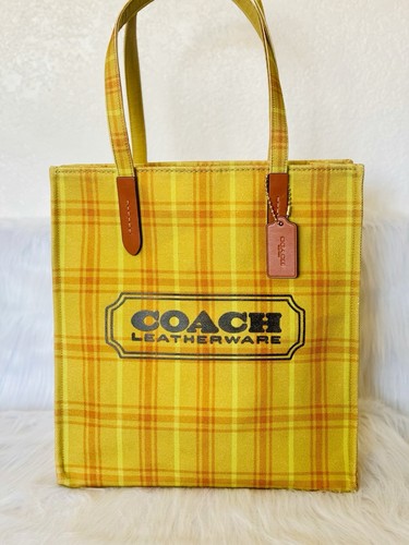 Nwt coach canvas tote bag - nwt,