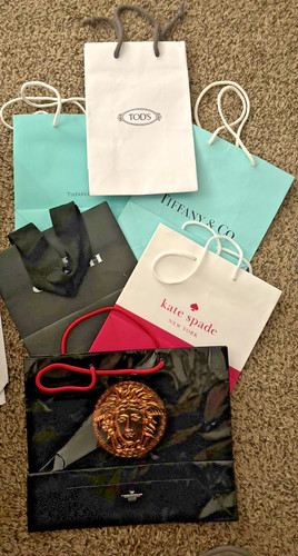 Lot designer paper gift - 6,
