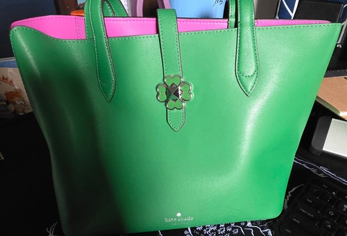 Kate spade kaci tote green - kate, w/