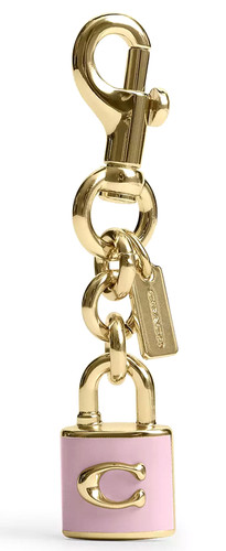 Coach lock bag charm - charm,