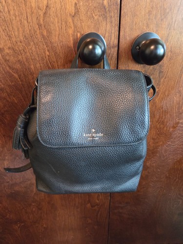 Kate spade pebbled black - spade,