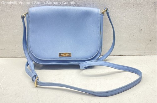 Kate spade blue leather cross - spade,