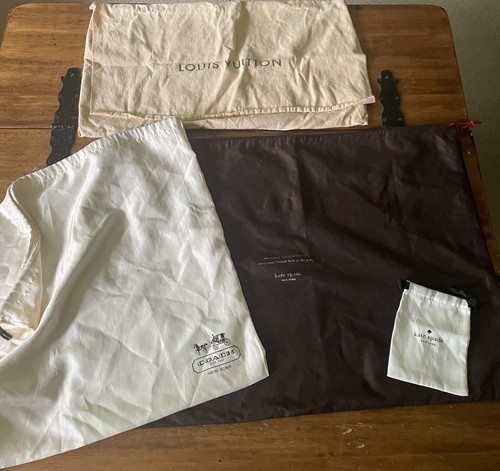 Lot designer dust bags - 4,